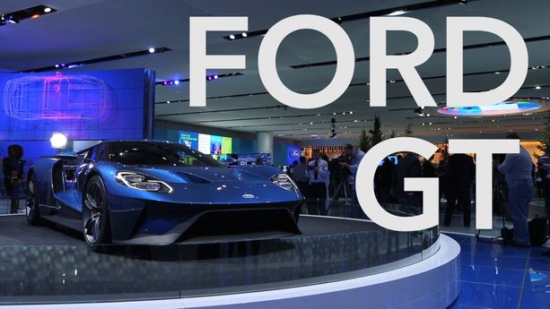 Ford GT Looks Mean, Aggressive