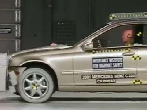 Mercedes-Benz C-Class crash test 2001-2007