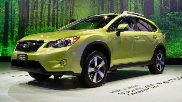 2014 Subaru XV Crosstrek Hybrid at the NY Auto Show