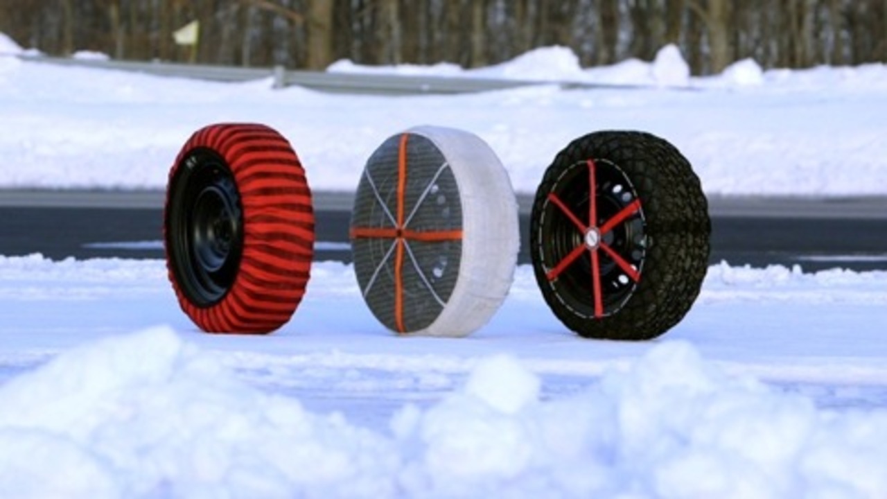 MATTE Winter Car Tire Snow Stocking-ExtraPro Series (Textile Snow Chain for  Safe Driving-Snowy and Icy Road)