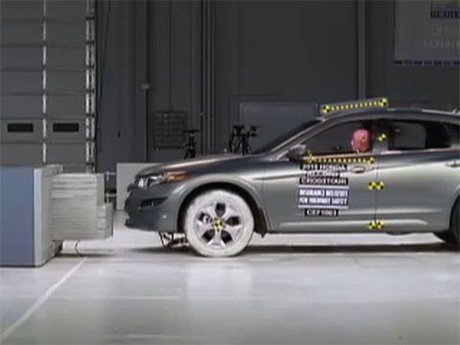 Honda Accord Crosstour Crash Test 2010