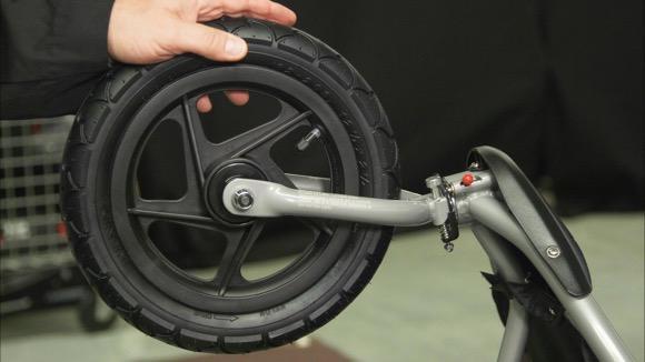 How to Secure the Wheel of a BOB Stroller