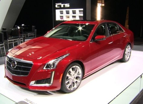2014 Cadillac CTS at the NY Auto Show