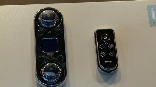 Moen bathroom controls