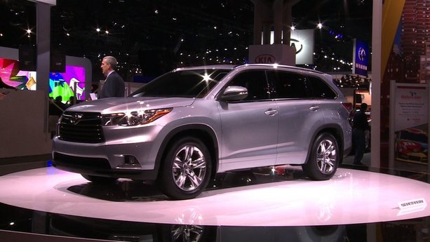 2014 Toyota Highlander at the NY Auto Show