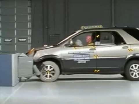 Buick Rendezvous crash test 2002-2007