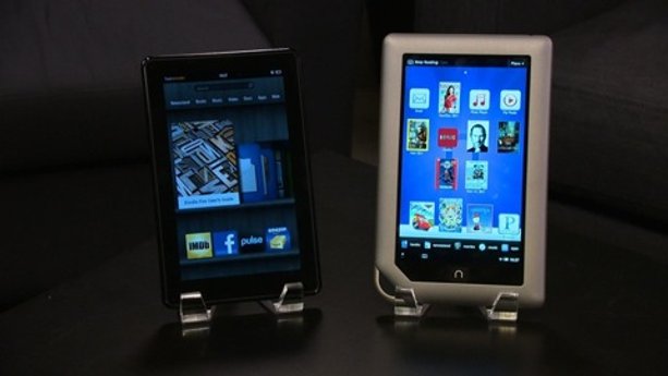 Kindle Fire vs. Nook Tablet