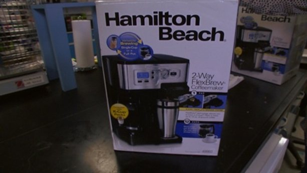 Hamilton Beach coffeemaker burn risk