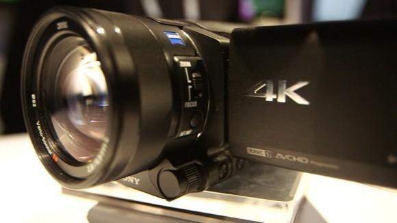 Sony 4K video camera at CES 2014