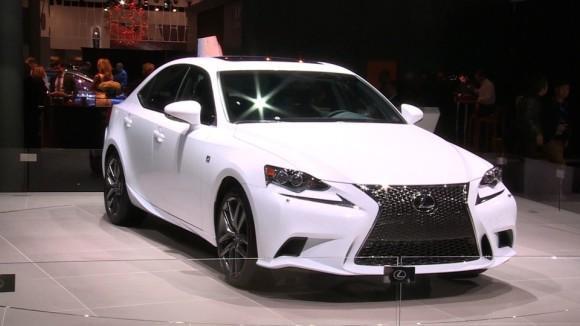 2014 Lexus IS at the NY Auto Show