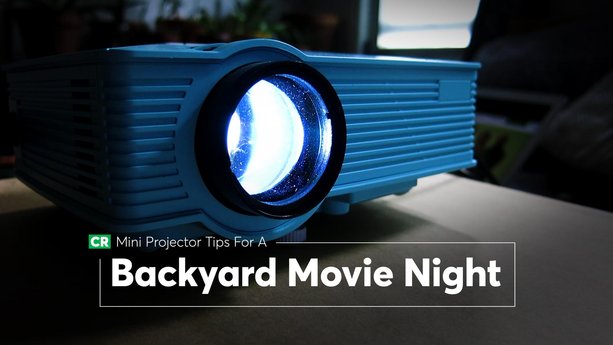 Mini Projector Tips for a Backyard Movie Night
