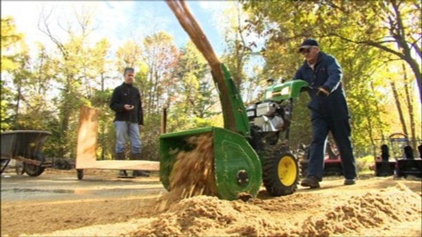 Testing snow blowers