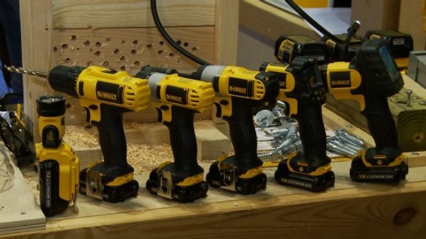 DeWalt 12-volt MAX tools