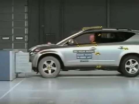 Nissan Murano crash test 2004-2007