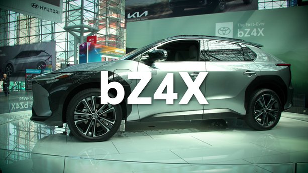 2022 New York Auto Show: Toyota's All-Electric bZ4X