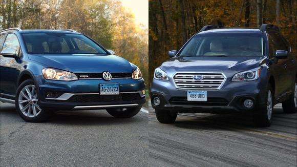 Face-Off: Subaru Outback vs. Volkswagen Alltrack