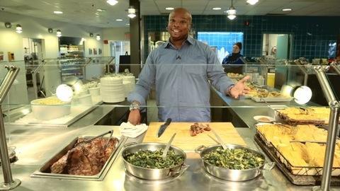 Celeb Chef Aaron McCargo Jr: Food tester for a day
