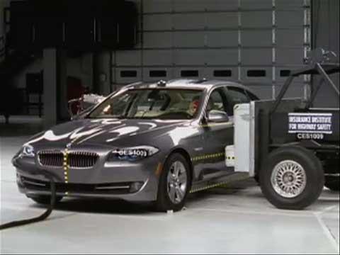 BMW 5 Series crash test 2011-2012