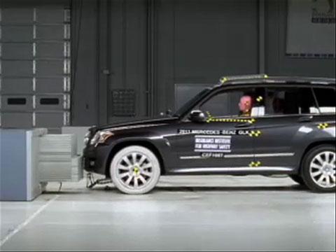 Mercedes-Benz GLK crash test 2011-2012
