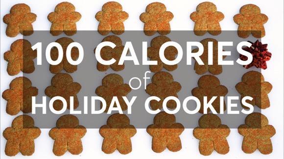 What 100 Calories of Holiday Cookies Looks Like
