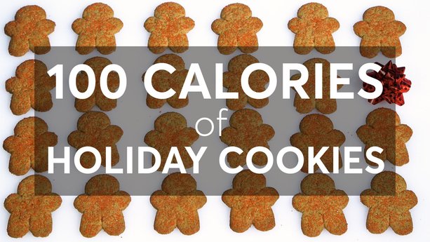 What 100 Calories of Holiday Cookies Looks Like