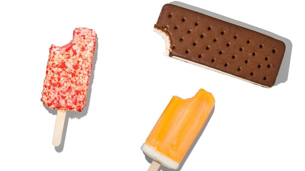 What 100 Calories of Frozen Treats Look Like