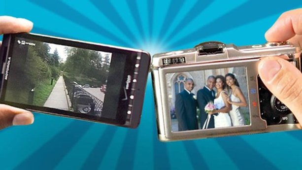 Cell phone vs. camera