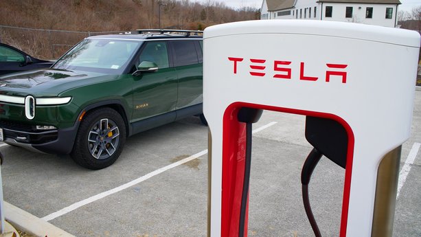 Charging non-Tesla EVs at a Supercharger