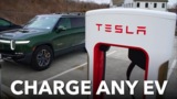 Charging non-Tesla EVs at a Supercharger