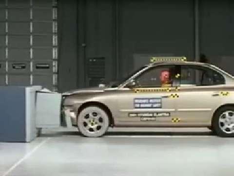 Hyundai Elantra crash test 2001-2006