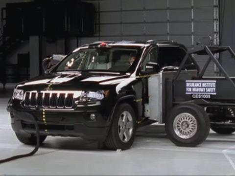 Jeep Grand Cherokee crash test 2011-2012