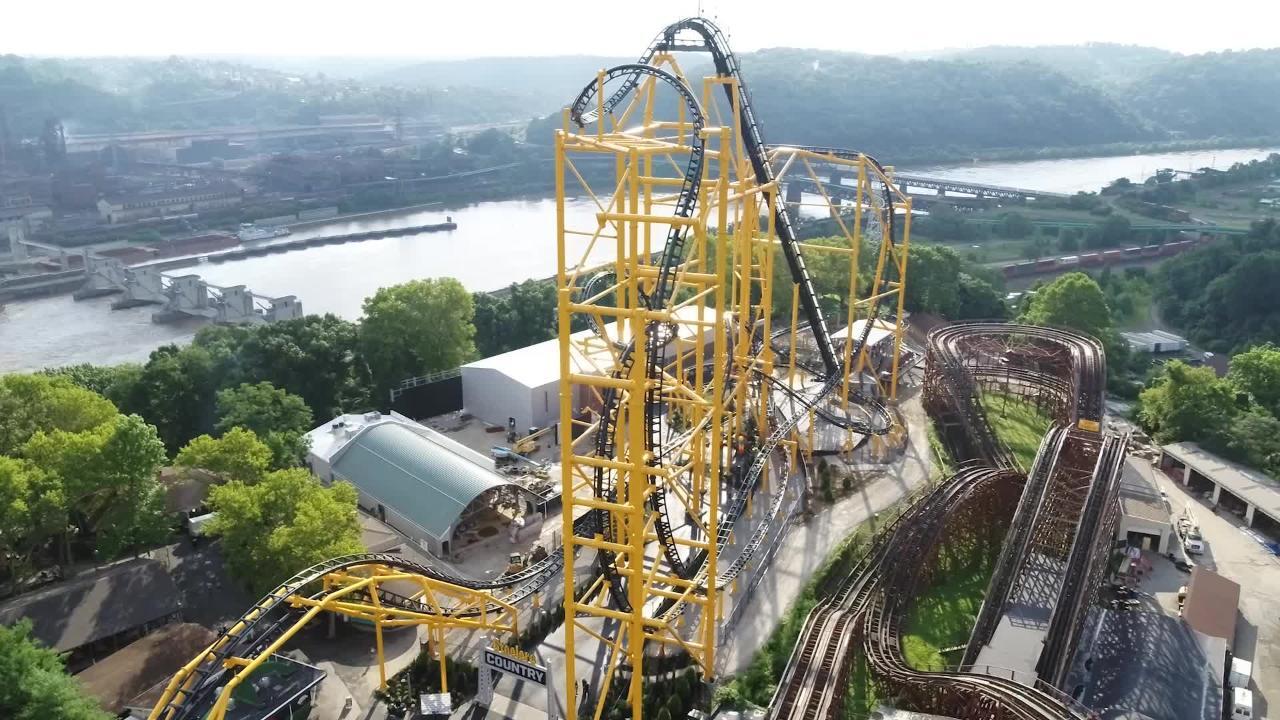 Kennywood Park and S&S Worldwide Reveal the Pittsburgh Steelers