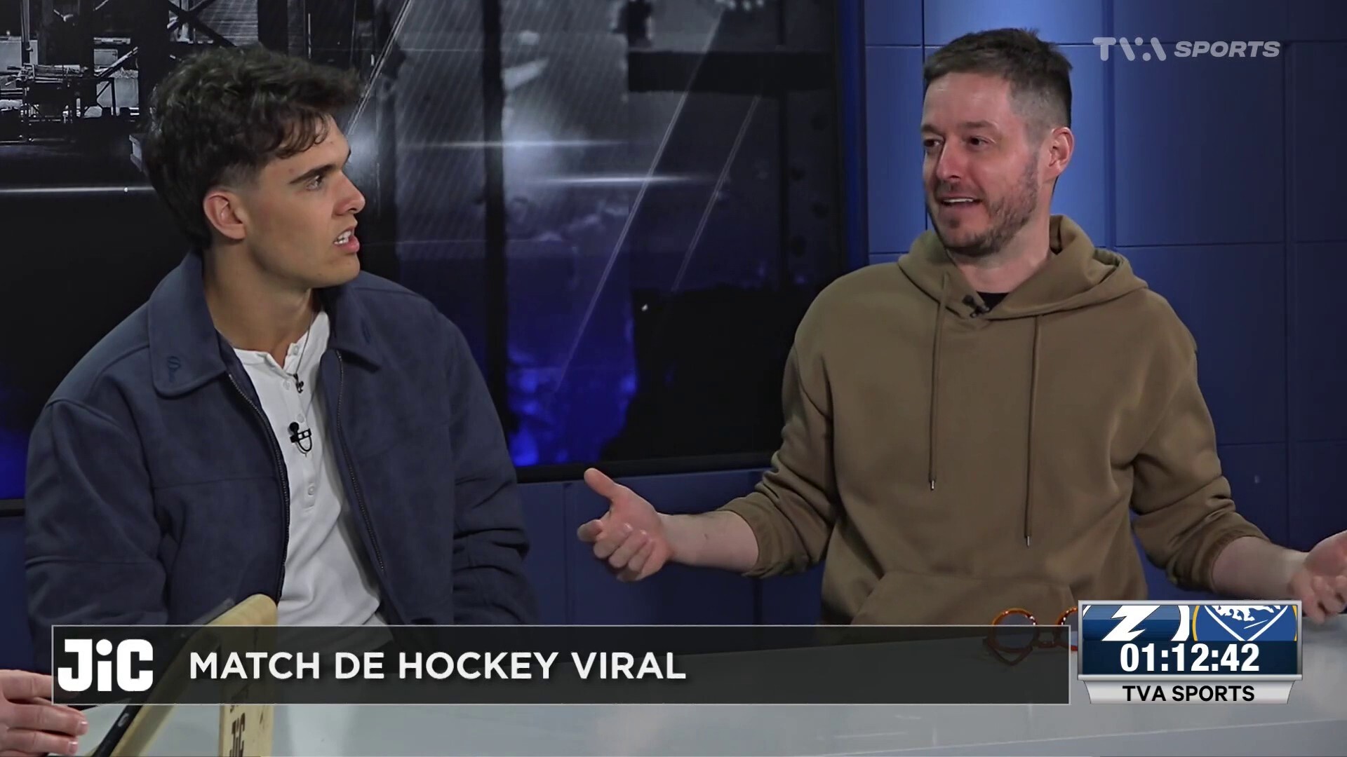 Viral Hockey Match: Interview with Lewis le fou and Olivier Primeau (JiC)