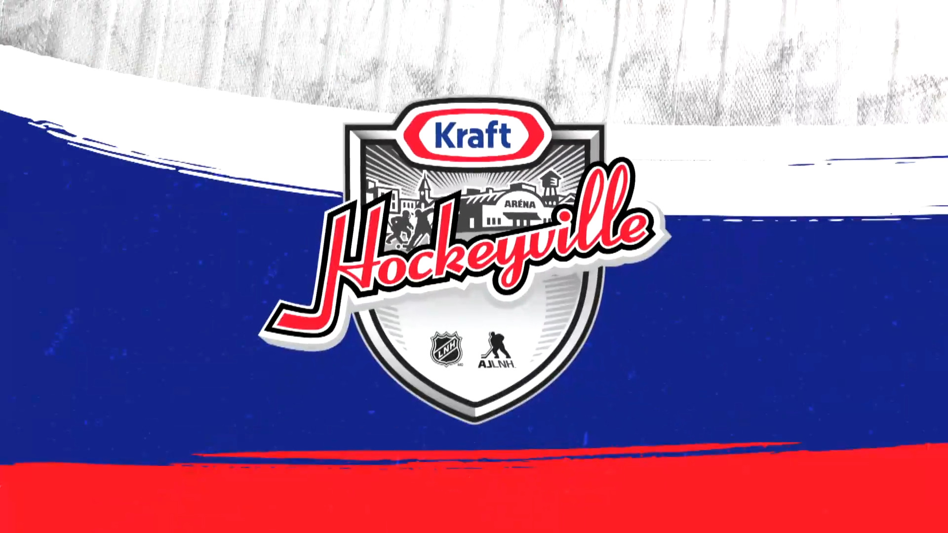 Moule à Jell-O Officiel LNH Kraft Hockeyville - Neuf - Thème Hockey - 7 Cavités - Plastique Rouge