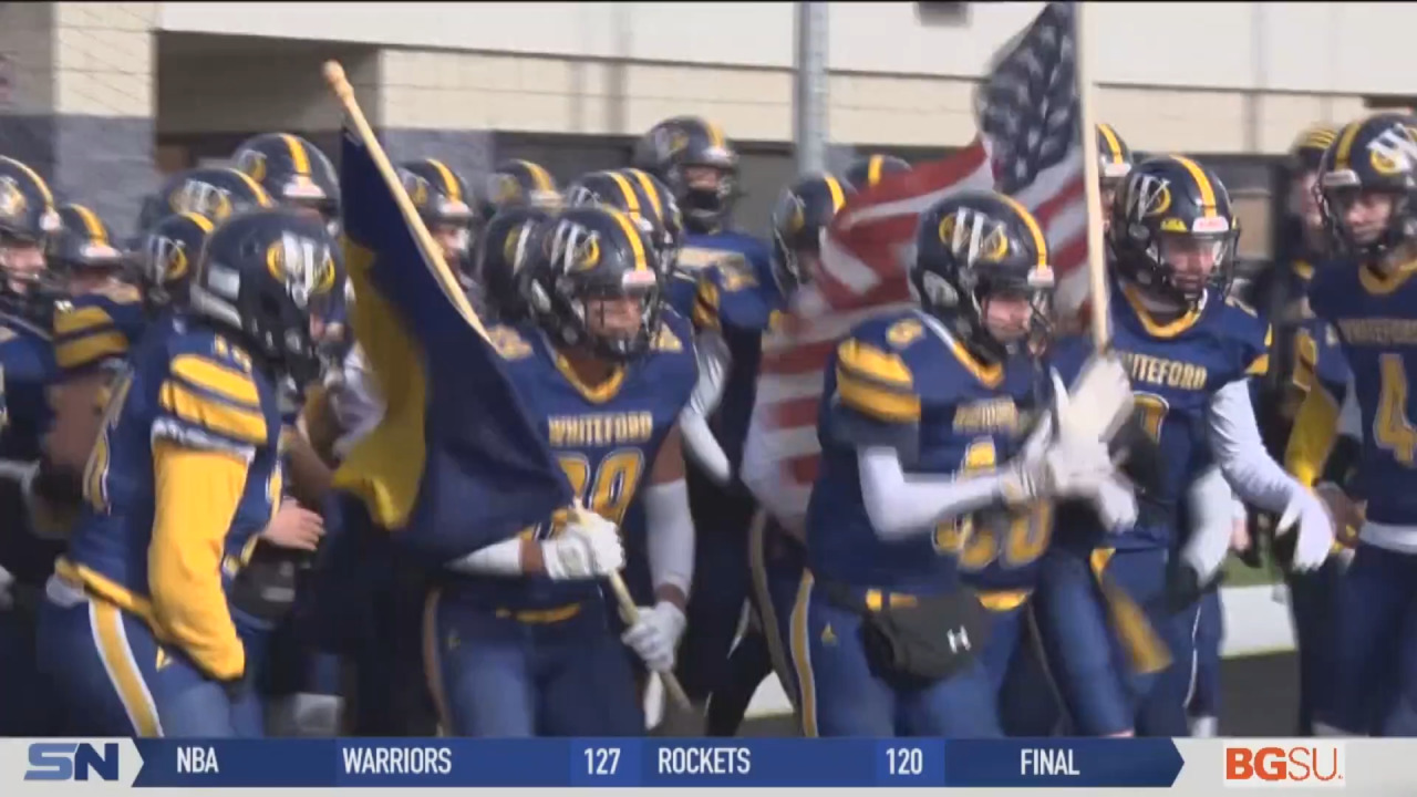 Whiteford football in state championship at Ford Field