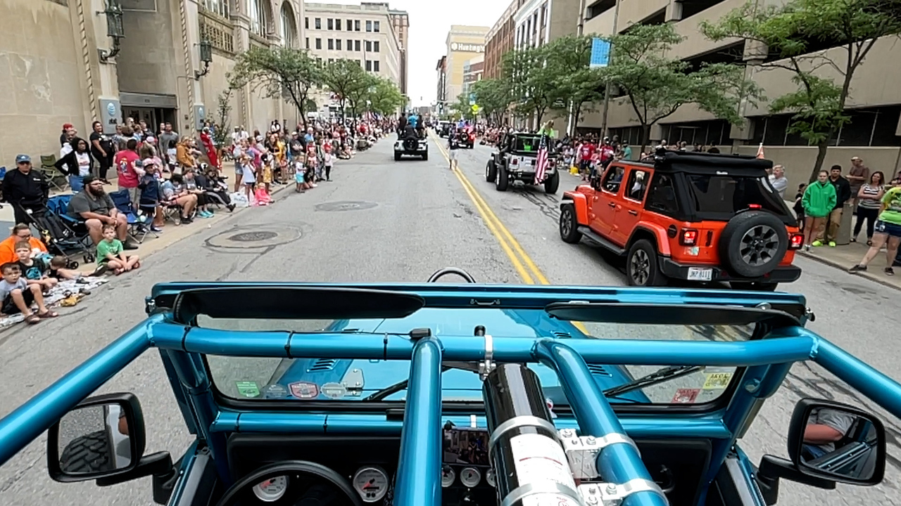 Photo Gallery: Jeep Fest 2023 parade in downtown Toledo