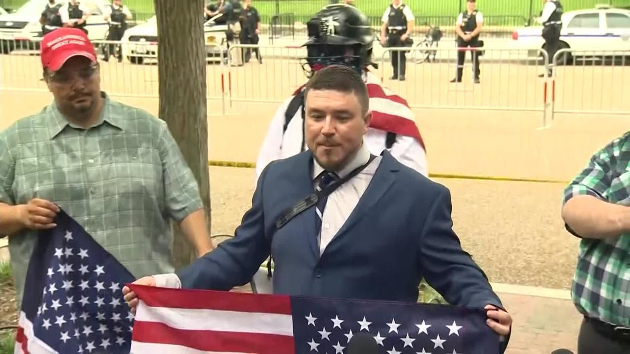 Jason Kessler Arrives At The 'Unite The Right Rally 2' In Washington ...