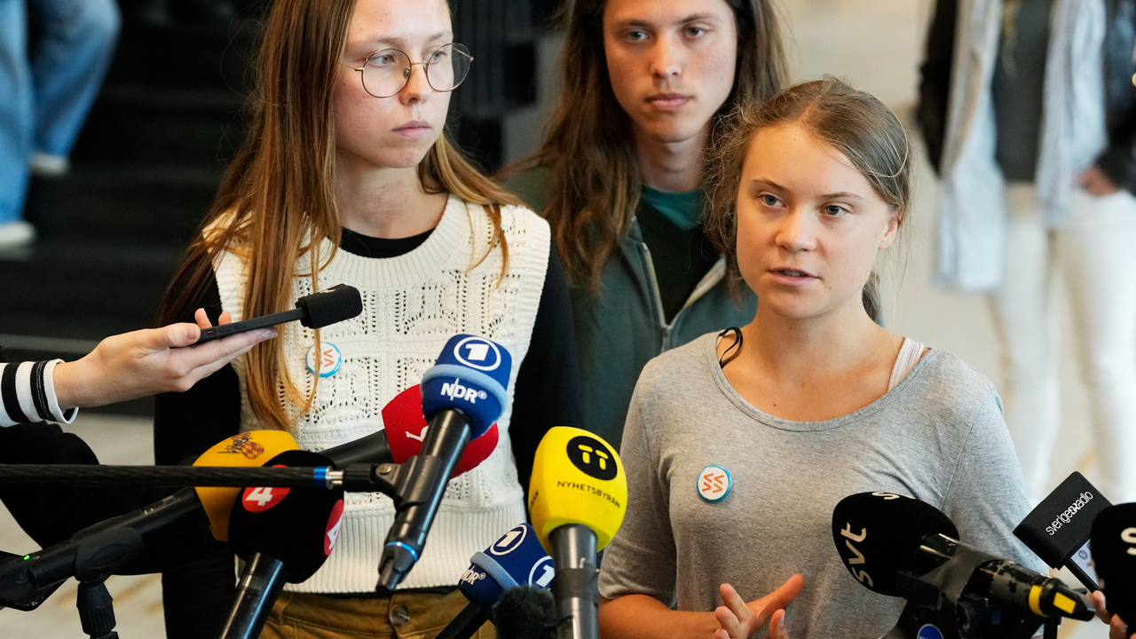 Greta Thunberg Speaks After Court Fines Her For Disobeying Police ...