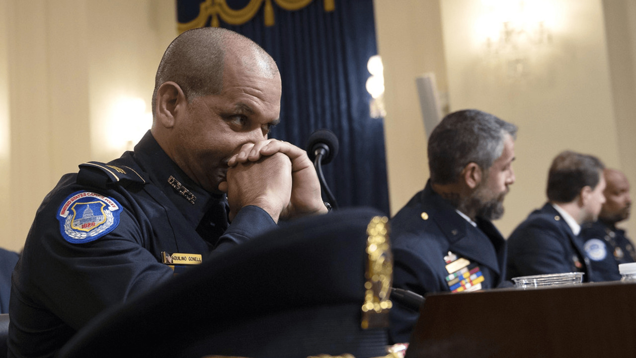 Capitol police relive horror at first Jan. 6 hearing, in 180 seconds