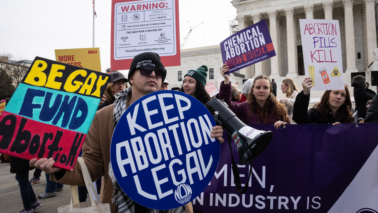 Justices appear skeptical of call to restrict abortion pill thumbnail