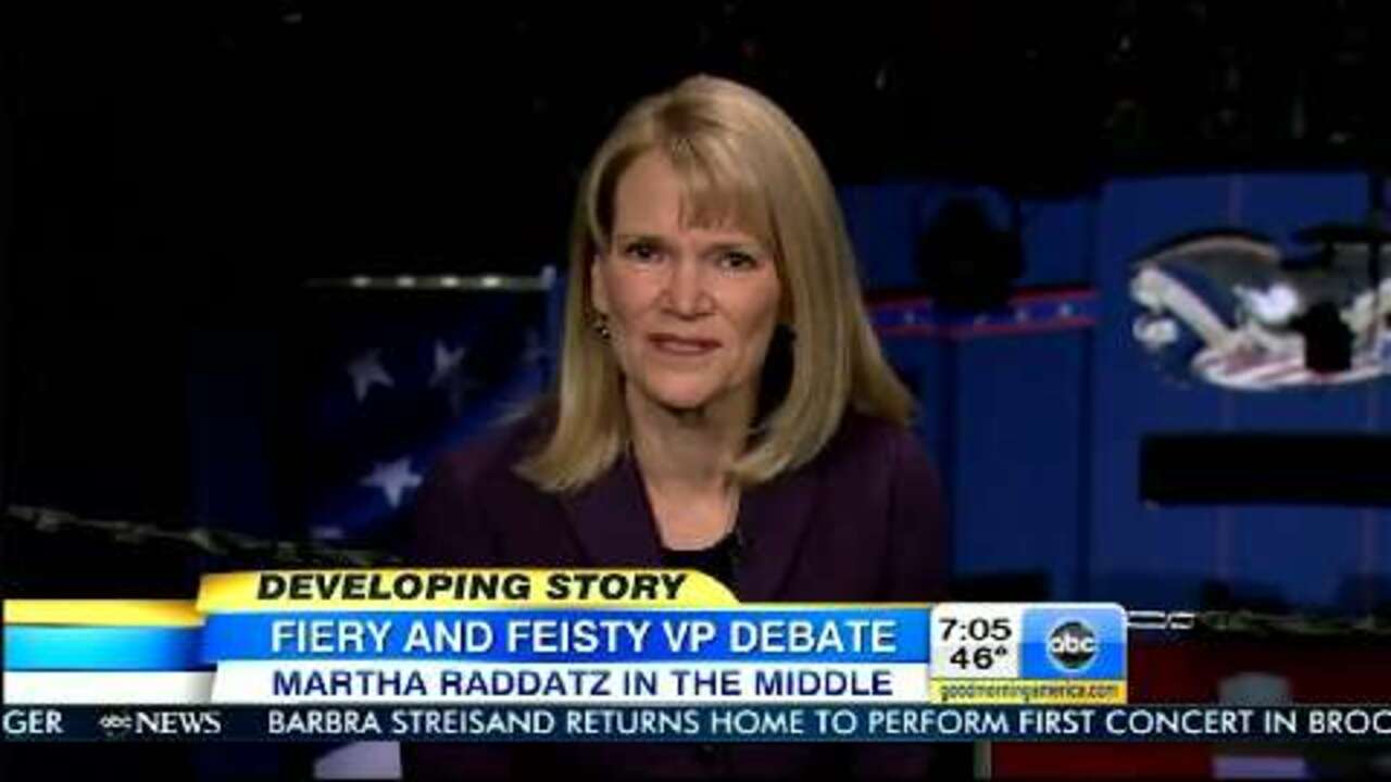 Martha Raddatz: I listened, I jumped in - POLITICO