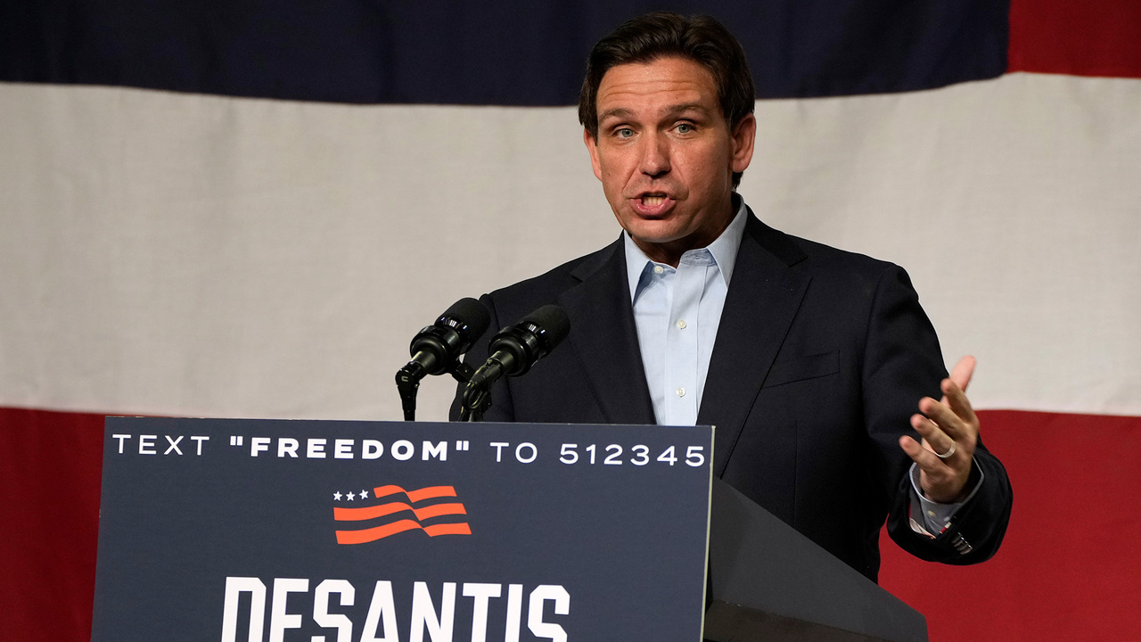 Ron DeSantis starts throwing some uppercuts at Trump