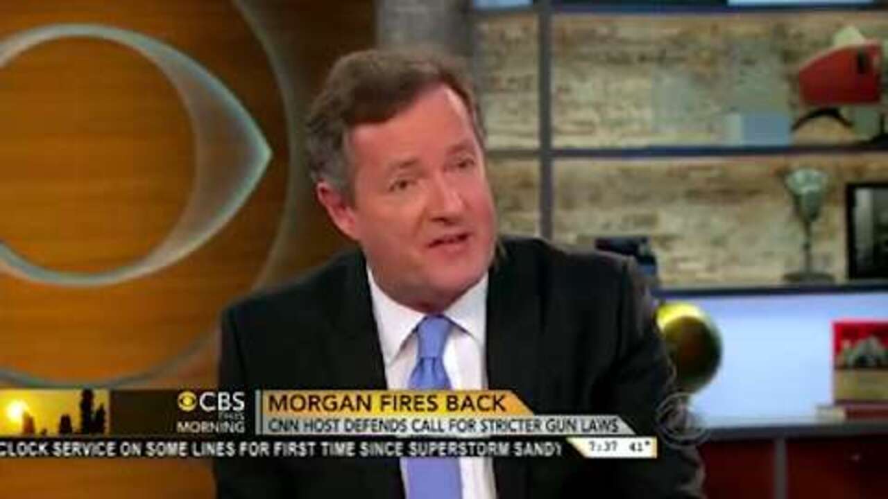 Piers Morgan Defends Alex Jones Interview - POLITICO