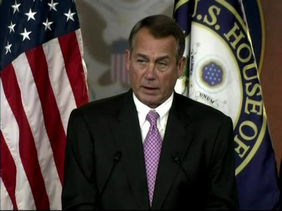 Boehner: 'Democrats Have Failed To Lead' - POLITICO