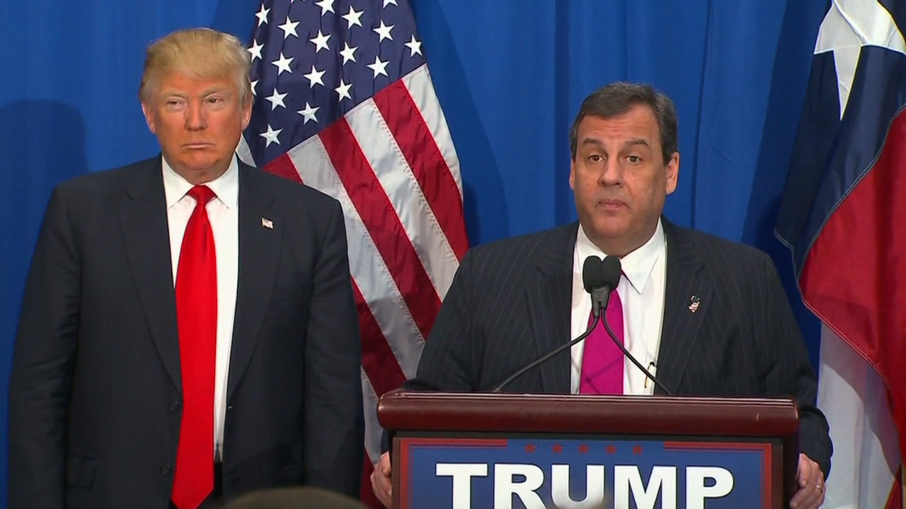 Chris Christie endorses Donald Trump POLITICO