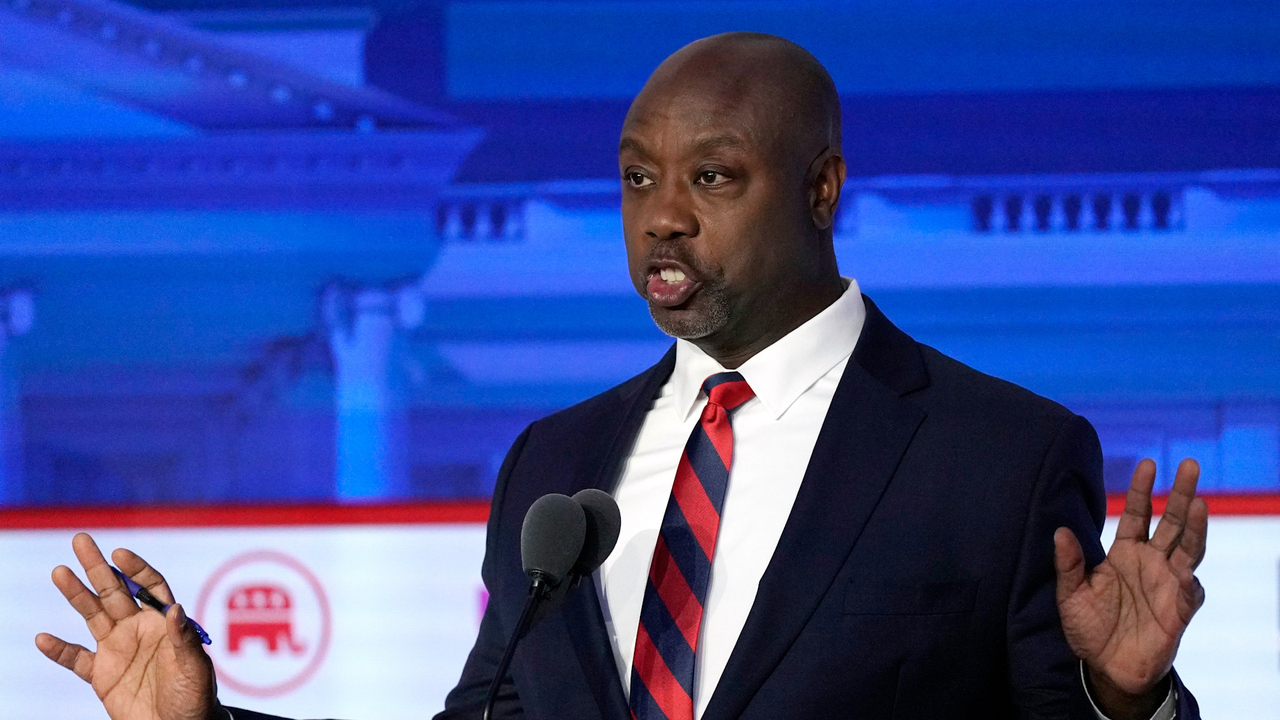 Tim Scott digs at DeSantis: No redeeming quality in slavery - POLITICO