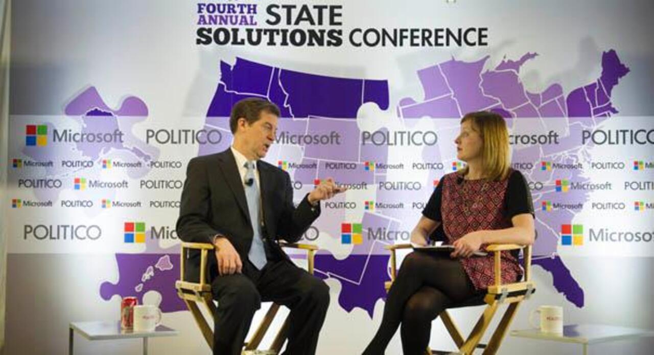 Gov Sam Brownback R Kan Politico S State Solutions Conference