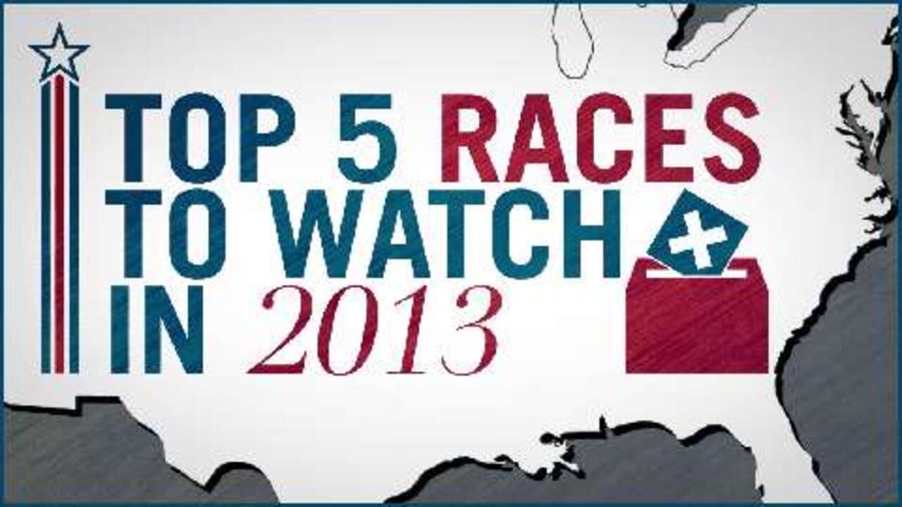 TOP 5 races to watch in 2013 - POLITICO