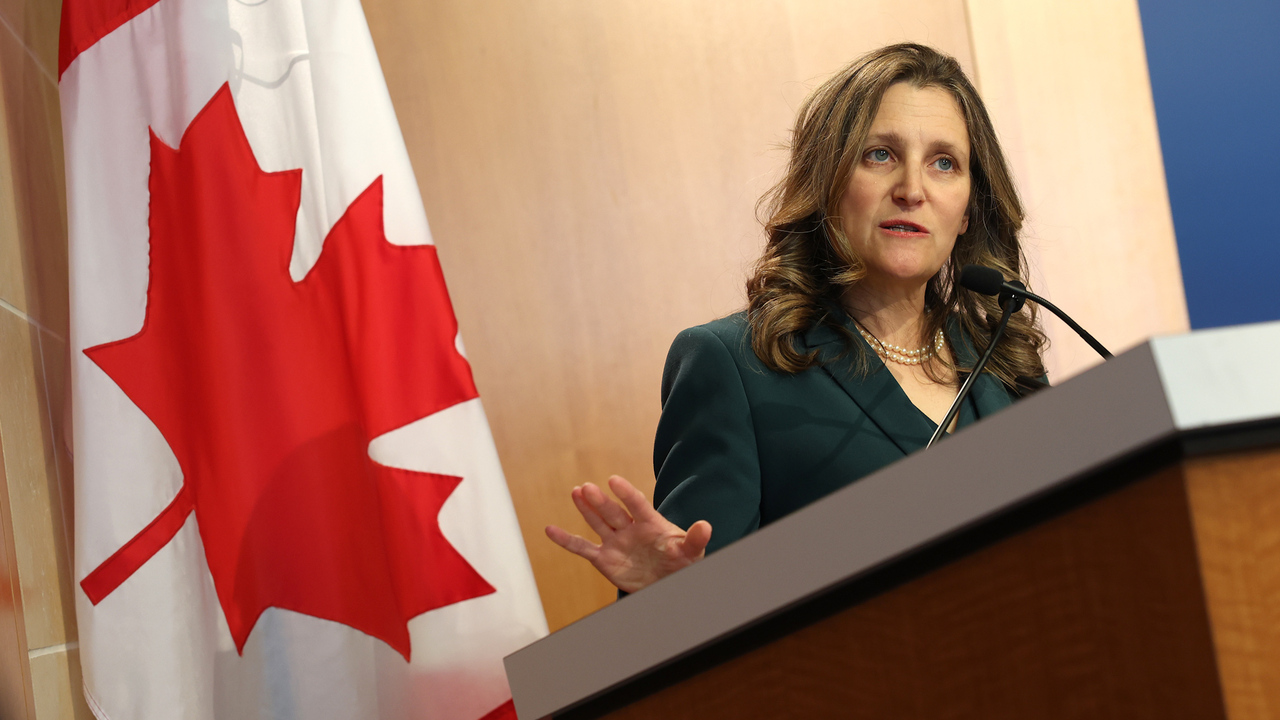 Chrystia Freeland shares her biggest fear for Ukraine