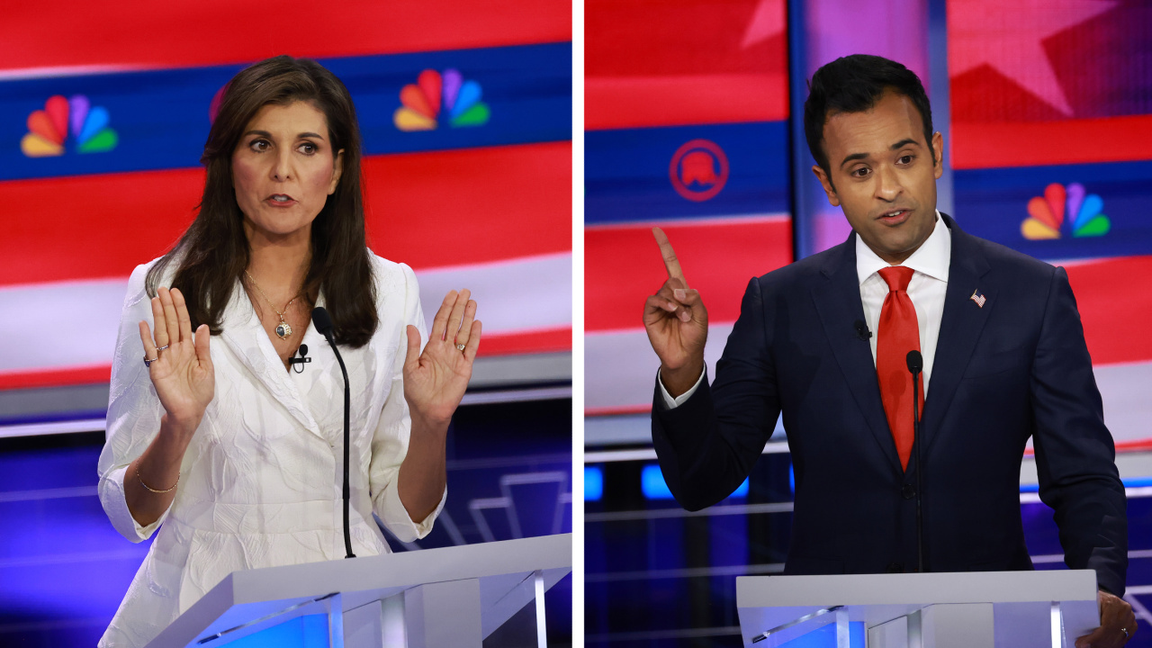 Nikki Haley, Vivek Ramaswamy trade jabs at third GOP presidential ...